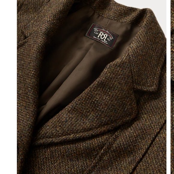 NWOT - Wool Tweed Belted Jacket - Ralph Lauren - Picture 4 of 15